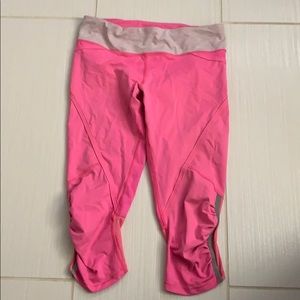 Lululemon pink align crops